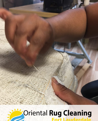 Top Quality Rug Repair Process