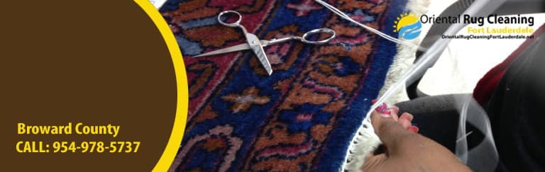 Area Rug Fringes Repair