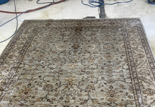 Antique Rug Washing