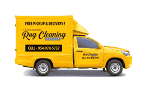 Oriental Rug Cleaning Service in Fort Lauderdale Cleaning Van