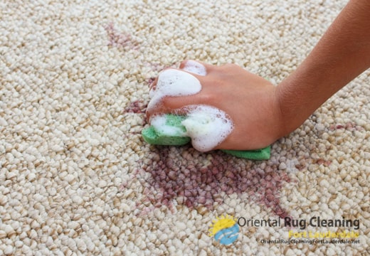 Deep Rug hand cleaning