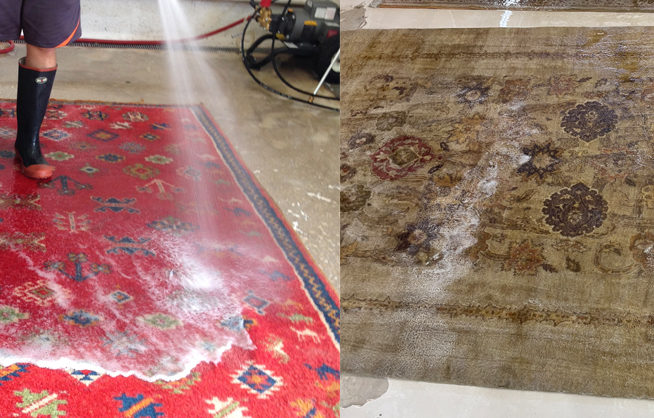 Oriental Rug hand Cleaning Services